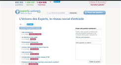 Desktop Screenshot of experts-univers.com